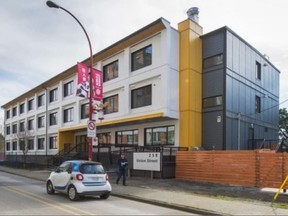 An example of modular housing in Vancouver.