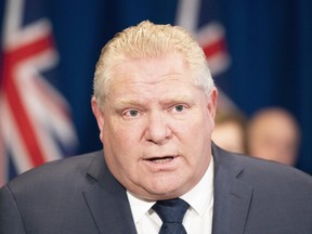 Though the numbers are looking more promising, Premier Doug Ford said Monday that Ontarians can't ease up yet in their fight against COVID-19.