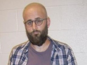Daniel Adler, 32, was convicted of sexual assault, three counts of possessing and another count of making child pornography and was sentenced to 40 months imprisonment in 2018. On Wednesday, he was acquitted because of multiple, flagrant Charter violations. (POLICE HANDOUT FILES)