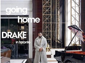 Architectural Digest has featured Drakes mansion on its front cover Instagram)