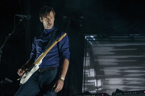 Ed O’Brien of Radiohead performs during the Austin City Limits Music Festival at Zilker Park on Oct. 7, 2016 in Austin, Texas. (SUZANNE CORDEIRO/AFP via Getty Images)
