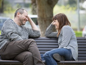 Happy smiling couple