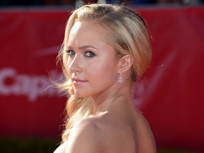 Hayden Panettiere arrives at the 2012 ESPY Awards at Nokia Theatre L.A. Live on July 11, 2012, in Los Angeles.
