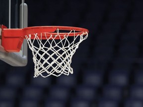 Baskets have been sitting unused during the coronavirus pandemic.