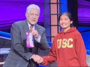 Jeopardy! contestant, Xiaoke Ying was left embarrassed after mixing up Babe Ruth for Jackie Robinson in a cringeworthy episode this week.