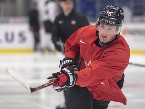 NHL Central Scouting released its final prospect rankings on Wednesday. Topping the list of North American skaters was Rimouski Oceanic winger Alexis Lafreniere. (Ryan Remiorz/The Canadian Press)