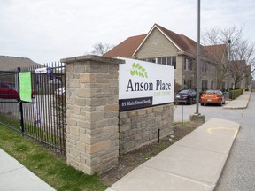 Anson Place Care Centre in Hagersville.