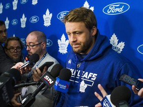 Morgan Rielly says it would have been a lot worse for his state of mind if he didn't get into even one game before he NHL shut things down. Ernest Doroszuk/Toronto Sun/Postmedia