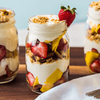 Strawberry Mango Dessert Parfait. Recipe courtesy of Californiastrawberries.com.