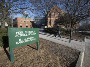Exterior of the Peel District School Board.