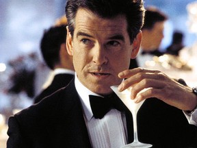 Pierce Brosnan as James Bond in a scene from Die Another Day.