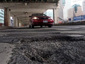 The city of Toronto will be repairing potholes this month.