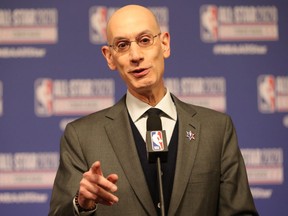 NBA commissioner Adam Silver.  (DENNIS WIERZBICKI/USA TODAY Sports files)