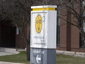 Participation House in Markham, which has an outbreak of COVID-19 among residents and staff, is pictured on Saturday April 11, 2020. Stan Behal/Toronto Sun