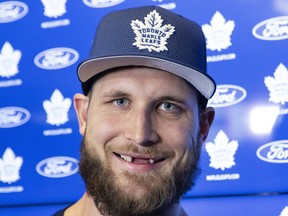 The Toronto Maple Leafs introduced new Leafs' forward Kyle Clifford, on Thursday February 6, 2020. Stan Behal/Toronto Sun/Postmedia Network