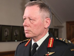 Gen. Jonathan Vance, Chief of the Defense Staff for the Canadian Forces.