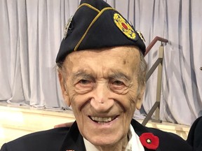 Capt. Martin Maxwell, a Second World War veteran, is raising $75,000 on GoFundMe for the True Patriot Love Foundation to help veterans and military members who may be struggling during the COVID-19 pandemic. He has contributed the first $2,000.