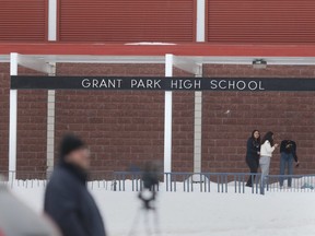 Grant Park High School  in Winnipeg.