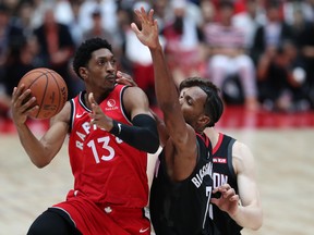 Forward Malcolm Miller was the first Raptor to hit the practice court at the OVO Athletic Centre on Wednesday.