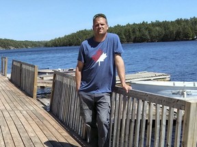 Andrew Rowaan, owner of North Channel cottages located on the French River.