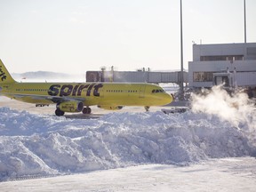 A Spirit Airlines passenger was beaten when he complained about other passengers making too much noise.