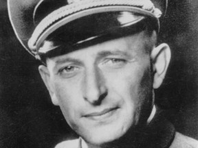 Nazi monster Adolf Eichmann, one of the architects of the Final Solution. He was captured 60 years ago.