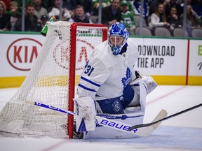 Fast out of the gate never has been a consistent hallmark of Maple Leafs goaltender Frederik Andersen.