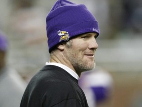 প্রাক্তন NFL কোয়ার্টারব্যাক ব্রেট ফাভরে।