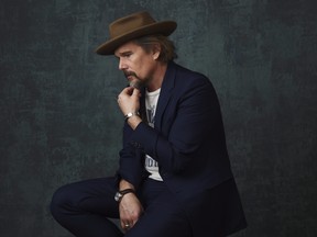 Ethan Hawke poses for a portrait during the 2020 Winter Television Critics Association Press Tour, Monday, Jan. 13, 2020, in Pasadena, Calif.