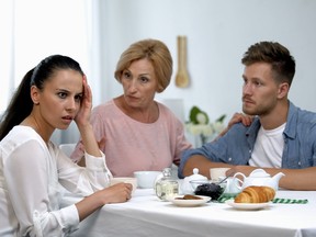 A woman worries about her strained relationship with her fiance's mother.