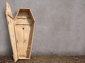 Coffin.