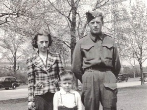 Albert Frost, his wife Nina and their son Kenneth, who was about three years old in this photo.