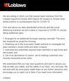 Loblaws sent out an email over the weekend to shoppers, indicating several staff members had tested positive (presumptive cases) for COVID-19.
