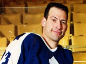 Former Toronto Maple Leafs defenceman Brad Marsh.