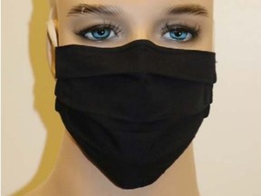 An example of a face mask the RCMP is requiring to protect constables on patrol.