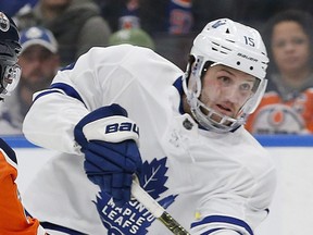 Toronto Maple Leafs forward Alex Kerfoot.