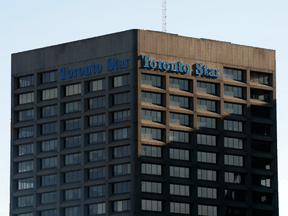 The Toronto Star office at the base of Yonge Street in Toronto.