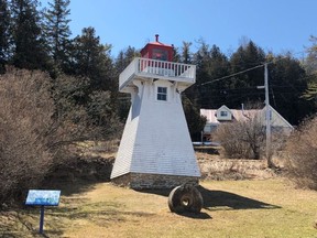 A lighthouse on Manitoulin Island.