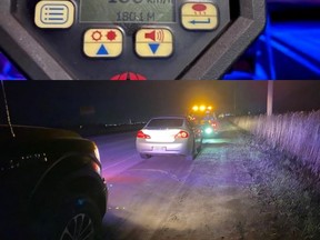 A 22-year-old male was one of nine drivers busted for stunt driving overnight in York Region.