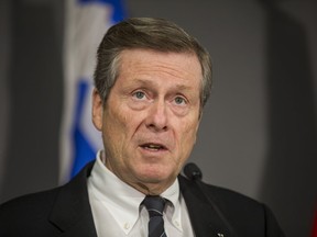 Toronto Mayor John Tory.
