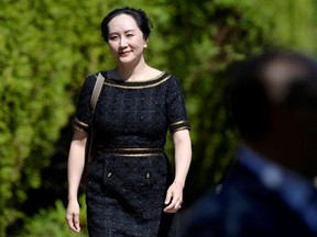 Huawei Technologies Chief Financial Officer Meng Wanzhou leaves her home to attend a court hearing in Vancouver, British Columbia, Canada May 27, 2020.