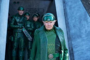 Oscar winner Judi Dench plays Commander Root, head of the Lower Elements Police force in Artemis Fowl.