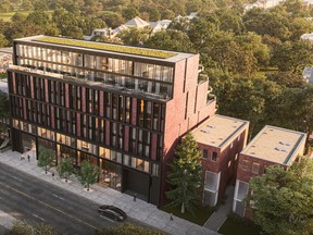1414 Bayview is an eight-storey luxury mid-rise condo project that will
contain 44 units consisting of one, two- and-three-bedroom suites and first-floor retail fronting on Bayview Ave.