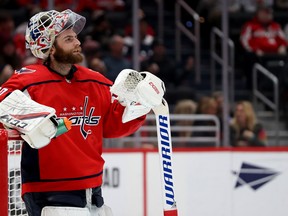 Capitals goalie Braden Holtby is ready to return to the ice next week.