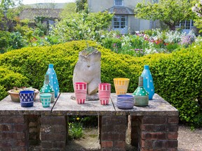 The ceramic collection from Zara Home is a riot of colour and pattern – ideal for ‘at home’ gatherings this summer. SUPPLIED.