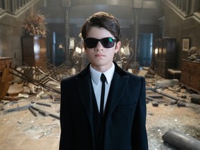 Ferdia Shaw is Artemis Fowl in Artemis Fowl, directed by Kenneth Branagh.