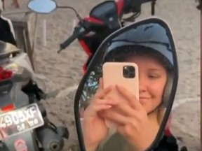 "Influencer" Anastasia Tropitsel, 18, was killed on her motorcycle minutes after taking a final selfie.
