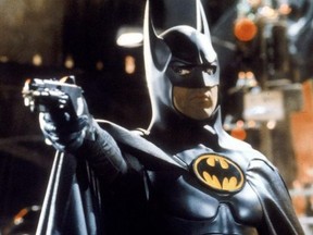 Michael Keaton in a scene from 1989's Batman.