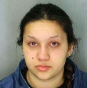 Szilvia Balog, 20, is accused of forcing a 16-year-old girl into prostitution.