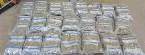A two-year investigation dubbed Project Cairnes resulted in the seizure of 1,714 pounds of marijuana and 11.5 million contraband cigarettes bound for B.C., Ontario Provincial Police revealed on Thursday, June 11, 2020.